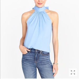 tie neck tank top